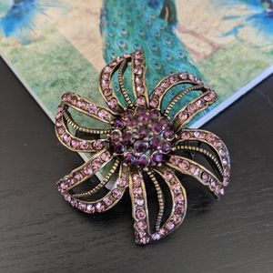 Purple Brooch